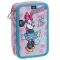 Tolltartó dupla rekeszes Play Minnie Mouse 2 zippes töltött