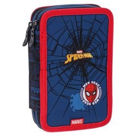 Tolltartó dupla rekeszes Play Spider-man 2 zippes töltött