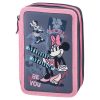 Tolltartó tripla rekeszes Play Minnie Mouse, Fabulous 3 zippes töltött