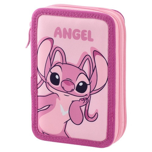 Tolltartó dupla rekeszes Play Stitch Angel 2 zippes töltött
