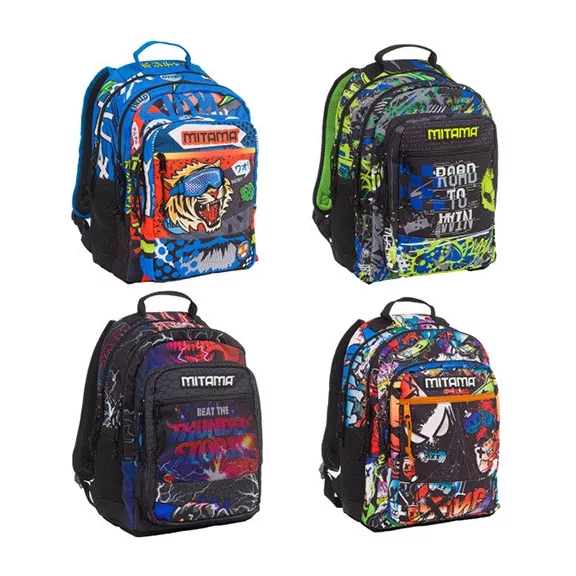 Hátitáska Mitama NEW PLUS többféle mintában