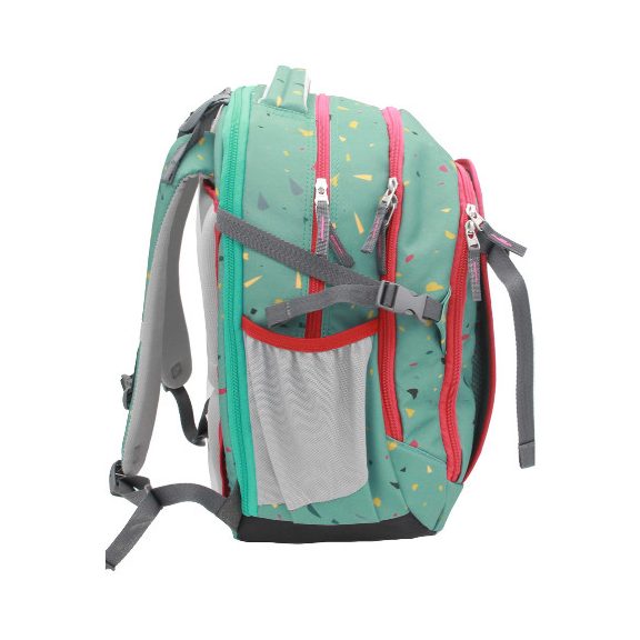 Hátitáska Rucksack Blue Terazzo zöld