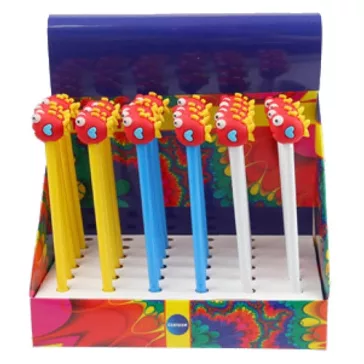   Golyóstoll Centrum Vörös Hal 0,7 mm kék vegyes eldobható