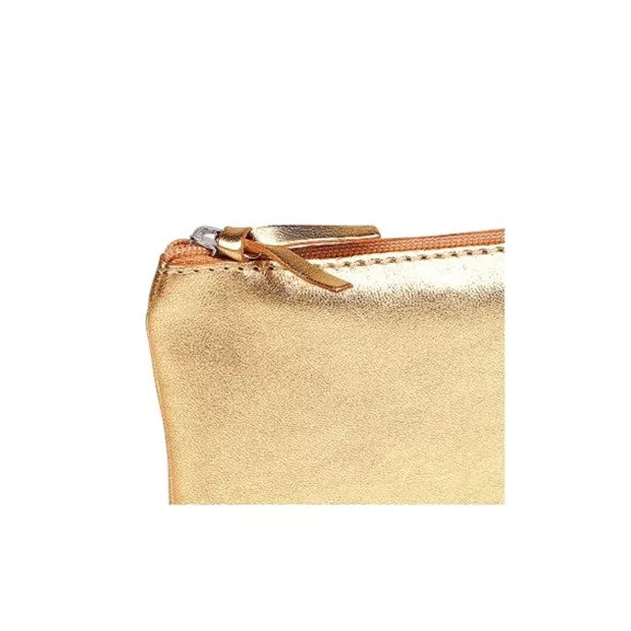 Tolltartó Clairefontaine Gaia 22x11 cm lapos bőr arany