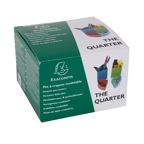 Írószertartó Exacompta 'The Quarter' Aquarel asztali műanyag