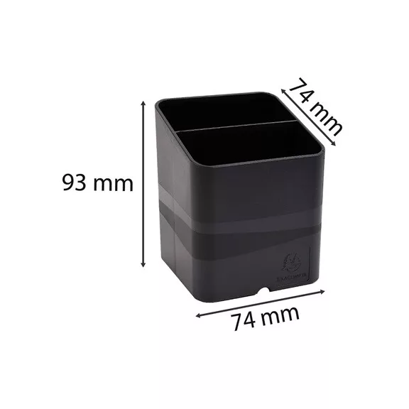 Írószertartó Exacompta Pen-Cube mágneses fekete