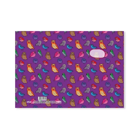 Füzetborító pd A/5 color animals vegyes minta