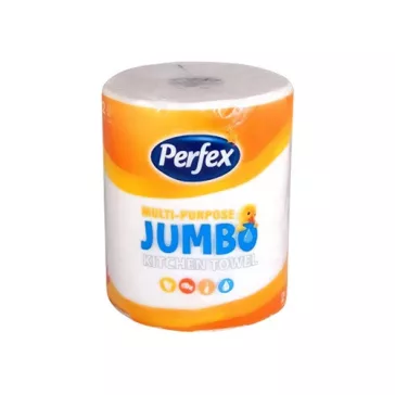   Kéztörlő tekercses háztartási PERFEX Boni Jumbo 2 rétegű 1 tekercses