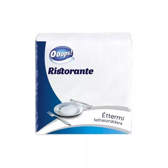 Szalvéta éttermi OOOPS! Ristorante 1 rétegű 600 lapos Szalvéta éttermi OOOPS! Ristorante 1 rétegű 600 lapos