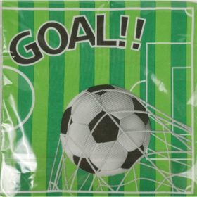 Szalvéta 33x33 cm Focis 20 db/csomag