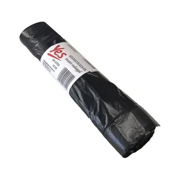 Szemeteszsák 160l 80x120 cm 10 db/tekercs fekete