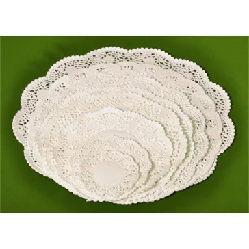 Tortacsipke kerek 32 cm fehér 100 db/csomag