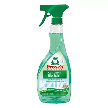   Ablaktisztító Frosch szórófejes spiritusszal környezetbarát 500 ml