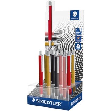 Golyóstoll Staedtler Triplus 12 db-os display