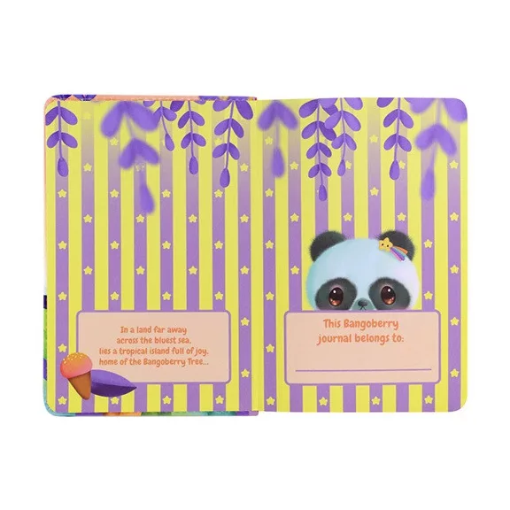 Napló Bangoberry panda mintával