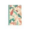 Jegyzetfüzet Clairefontaine Gaia bézs 7,5x12 cm, 24 lapos, vonalas, vegyes minta