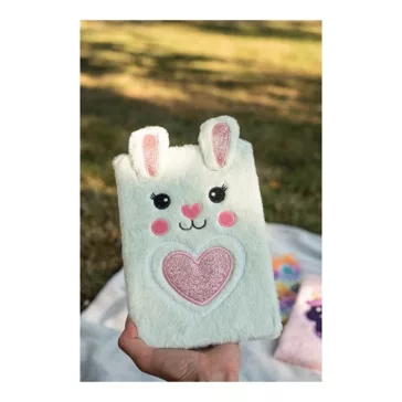 Jegyzetfüzet MFP plüss nyuszi A5 vonalas
