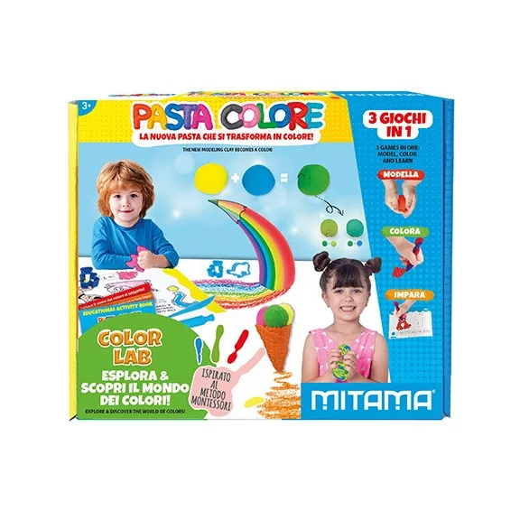 Kreatív gyurmaszett Mitama - 2 féle (Number Lab vagy Color Lab)