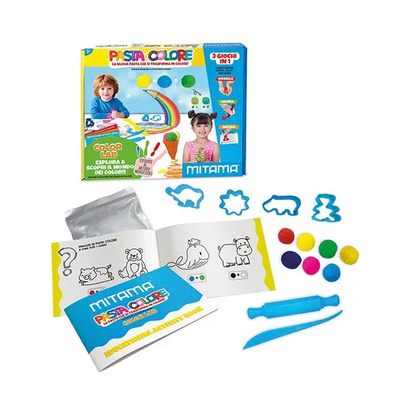Kreatív gyurmaszett Mitama - 2 féle (Number Lab vagy Color Lab)