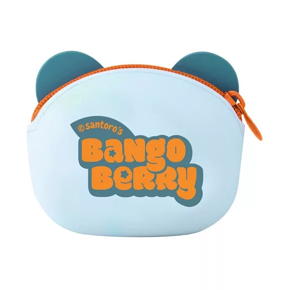 Pénztárca Bangoberry pandás, cipzáras kulcstartóval