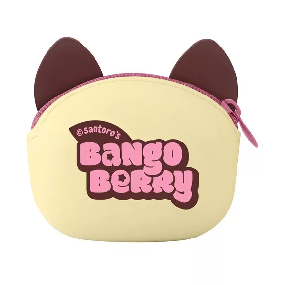 Pénztárca Bangoberry malacos, cipzáras kulcstartóval