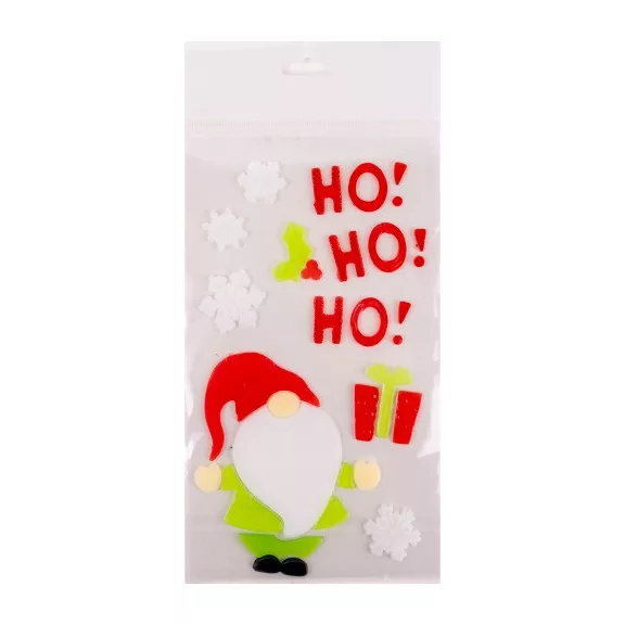 Ablakzselé 15x30 cm orrmanó hohoho