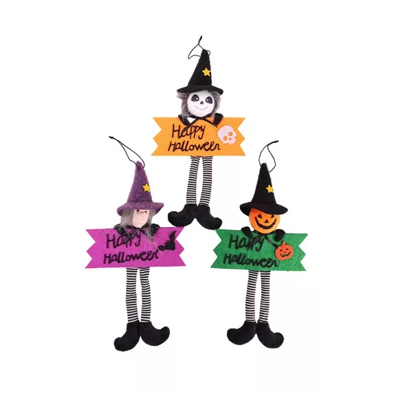 Dekor textil 24 cm halloween akasztós figura - 3 féle Dekor textil 24 cm halloween akasztós figura - 3 féle