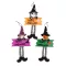 Dekor textil 24 cm halloween akasztós figura - 3 féle