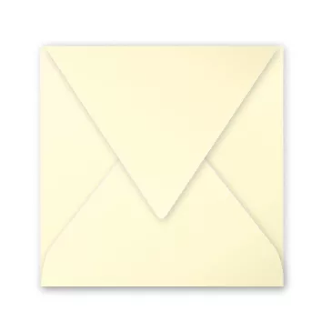   Boríték Clairefontaine Pollen 14x14 cm enyvezett világos drapp