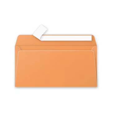   Boríték Clairefontaine Pollen LA/4 szilikonos narancssárga