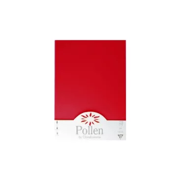 Boríték Clairefontaine Pollen LC/6 szilikonos bordó