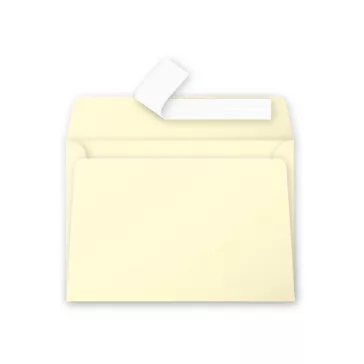   Boríték Clairefontaine Pollen LC/6 szilikonos kanárisárga