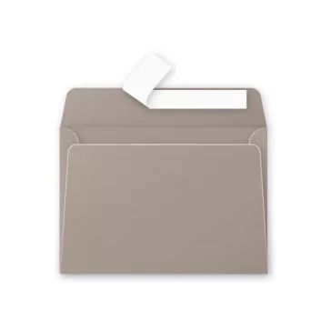   Boríték Clairefontaine Pollen LC/6 szilikonos sötétszürke