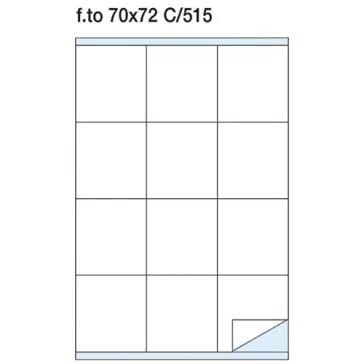 Etikett címke Pátria 70x72 mm szegéllyel