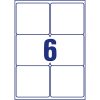 Etikett címke Avery 99,1x93,1 mm nagyfedőképességű fehér