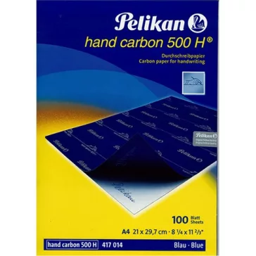   Indigó Pelikán Plenticopy Hand Carbon A/4 kék 100 lap/csomag 200H