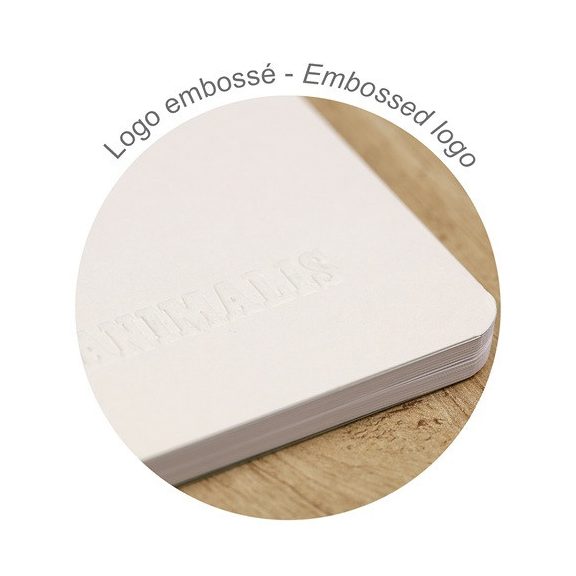 Füzet Clairefontaine Deyrolle Animalis A/4, 48 lapos, vonalas, margós, vegyes