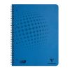 Spirálfüzet Clairefontaine Clean'Safe A/4+ 80 lapos kockás antimikrobiális
