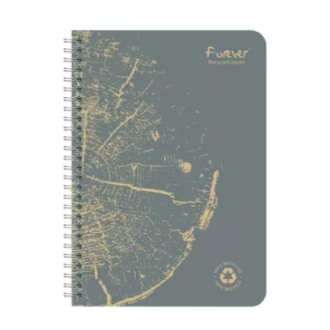   Spirálfüzet Clairefontaine Forever Premium A/5 60 lapos, vonalas