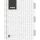 Spirálfüzet Street Pad Black & White Edition A/4 100 lapos vonalas, fehér