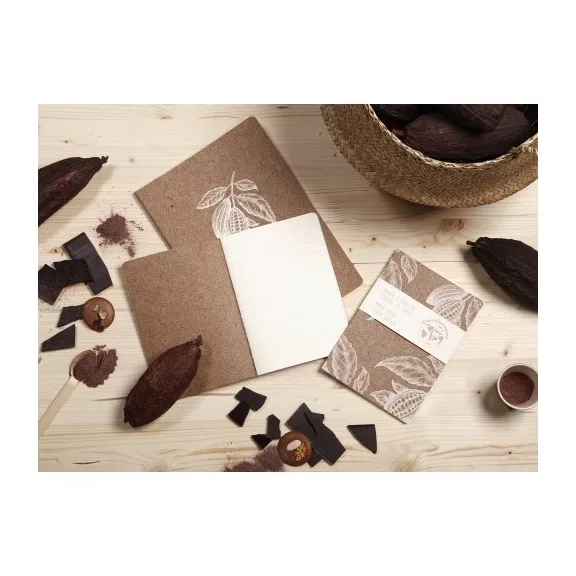 Spirálfüzet Clairefontaine Jeans & Cocoa A/5 74 lapos, vonalas, Cocoa motívum, vegyes