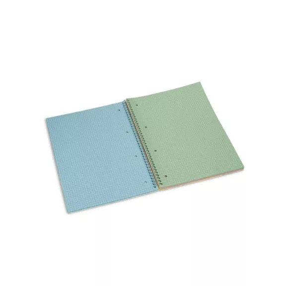 Spirálfüzet Pigna Monocromo MULTICOLOR A/4 100 lapos vonalas