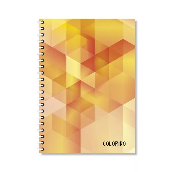 Spirálfüzet pd Colorido A/4 200 lapos sima