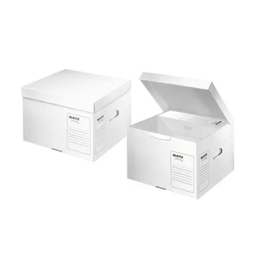   Archiváló konténer és szállítódoboz Leitz Infinity M méret savmentes fehér 61030000