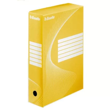   Archiváló doboz Esselte Boxycolor Vivida 10 cm gerinccel sárga 128423
