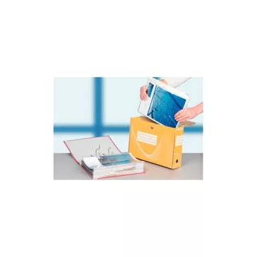   Archiváló doboz Esselte Boxycolor Vivida 8 cm gerinccel kék 128411