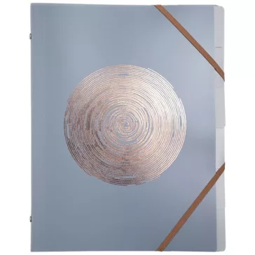  Előrendező Exacompta Ellipse A/4 8 részes gumis vegyes minták