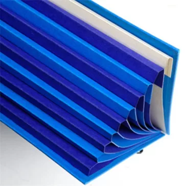   Előrendező Exacompta 245x320 mm 8 részes gumis PP vegyes színek