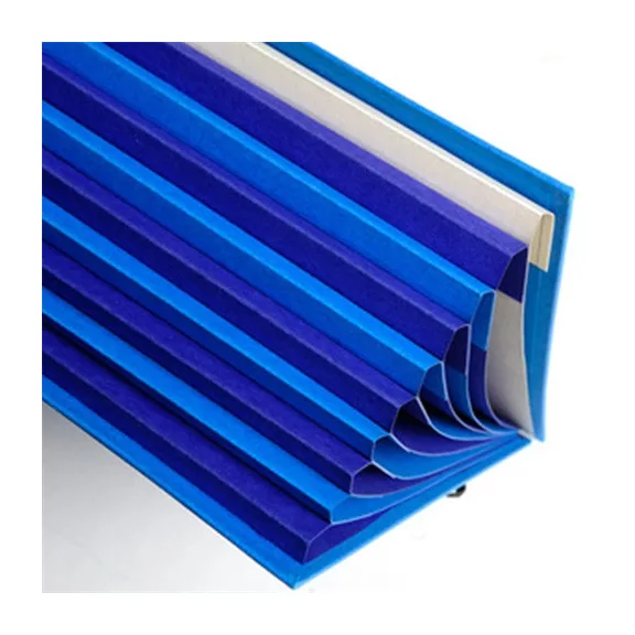 Előrendező Exacompta 245x320 mm 8 részes gumis PP vegyes színek