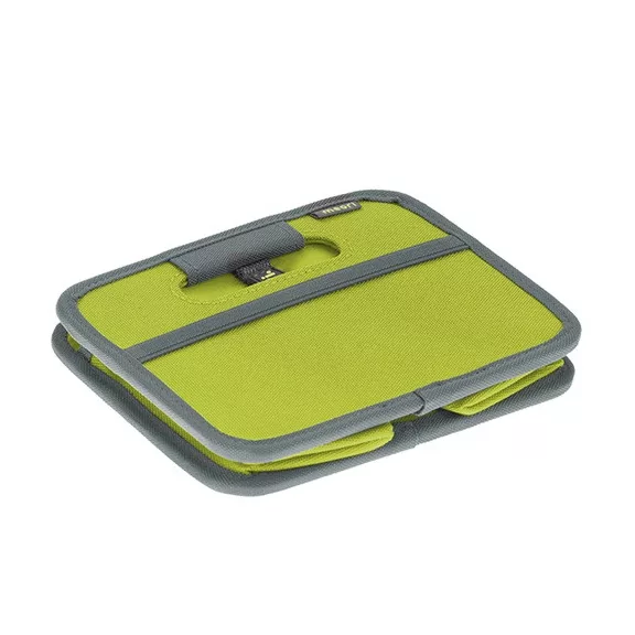 Rendszereződoboz Meori összehajtható textil világoszöld